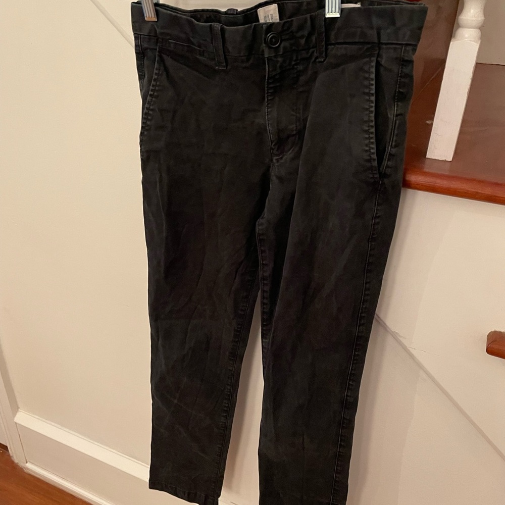Black GAP khakis - good used condition